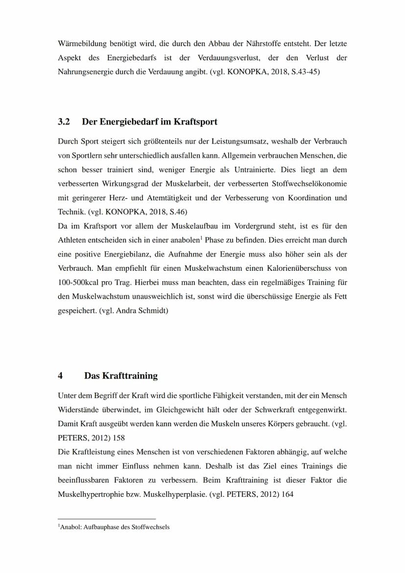 Ist eine direkte Steigerung der
Muskelmasse
durch die
Supplementierung von Kreatin
möglich?
18.02.20 Inhaltsverzeichnis
1 Einleitung
2
Energ