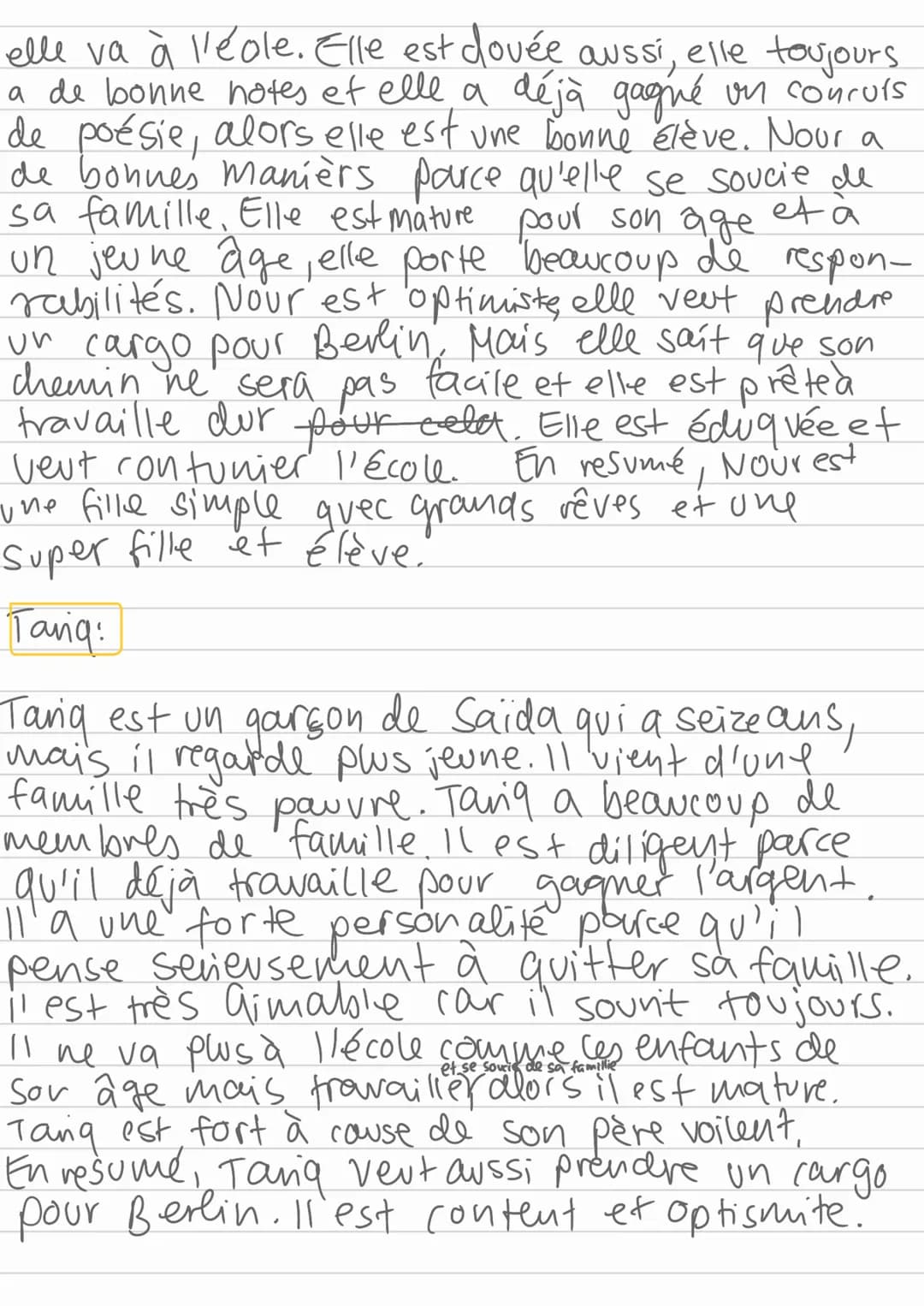 LERNZETTEL
Le résumé:
WICHTIGES:
Präsens
3. Persón
.
•neutral
• einfacher Stil
• eigene worte
•Burz
l'introduction:
Le texte, extrait de liv