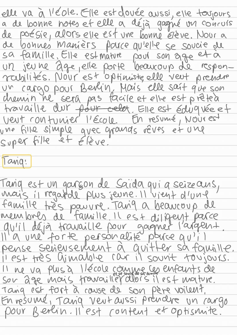 LERNZETTEL
Le résumé:
WICHTIGES:
Präsens
3. Persón
.
•neutral
• einfacher Stil
• eigene worte
•Burz
l'introduction:
Le texte, extrait de liv