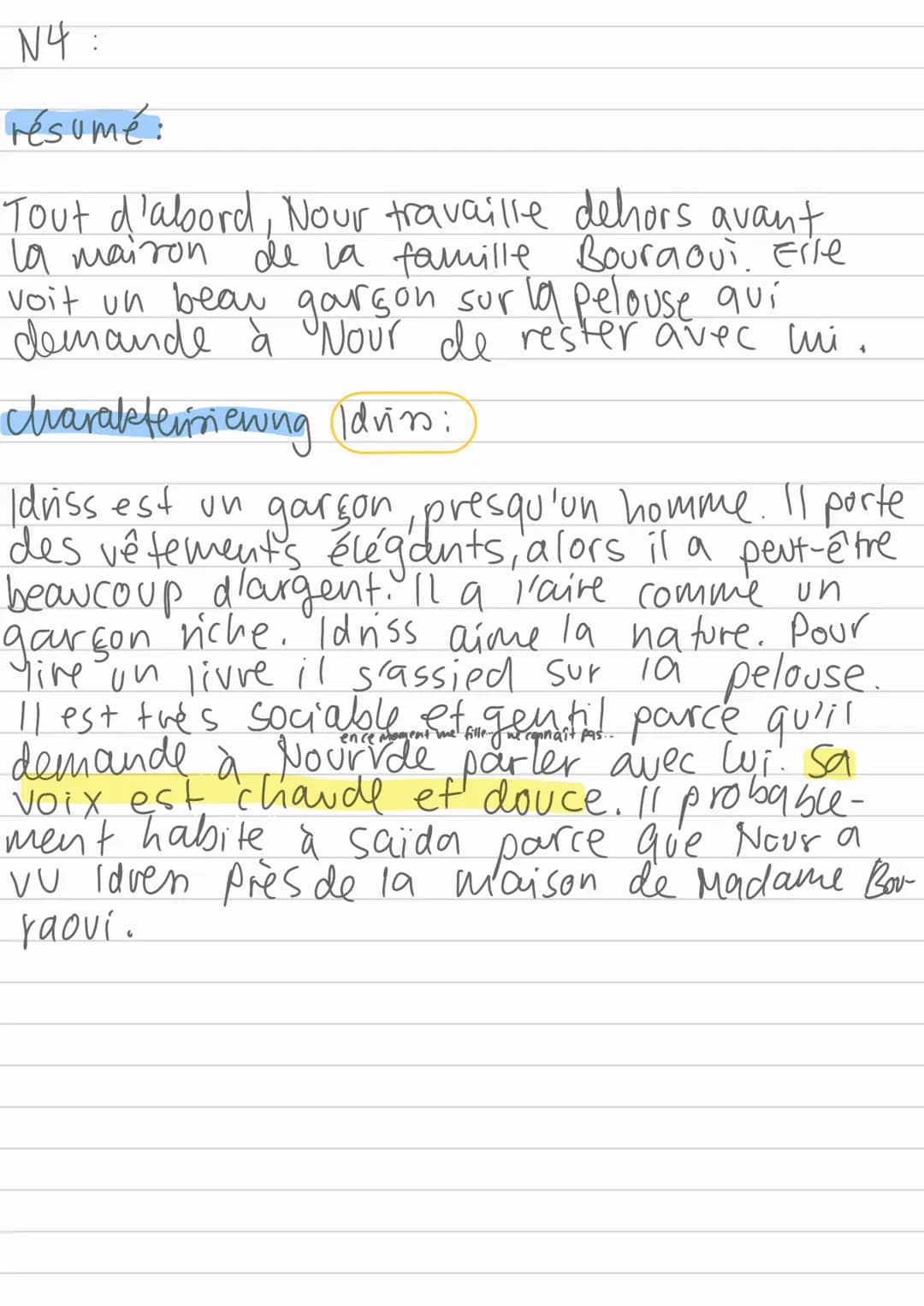 LERNZETTEL
Le résumé:
WICHTIGES:
Präsens
3. Persón
.
•neutral
• einfacher Stil
• eigene worte
•Burz
l'introduction:
Le texte, extrait de liv