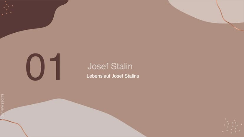 DESMANIA.C
66
,,Schluss mit der
Wer mehr
Gleichmacherei.
arbeitet, soll auch besser leben." SLIDESMANIA.CO
Russland unter Stalin
und die Sow