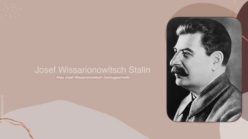 DESMANIA.C
66
,,Schluss mit der
Wer mehr
Gleichmacherei.
arbeitet, soll auch besser leben." SLIDESMANIA.CO
Russland unter Stalin
und die Sow