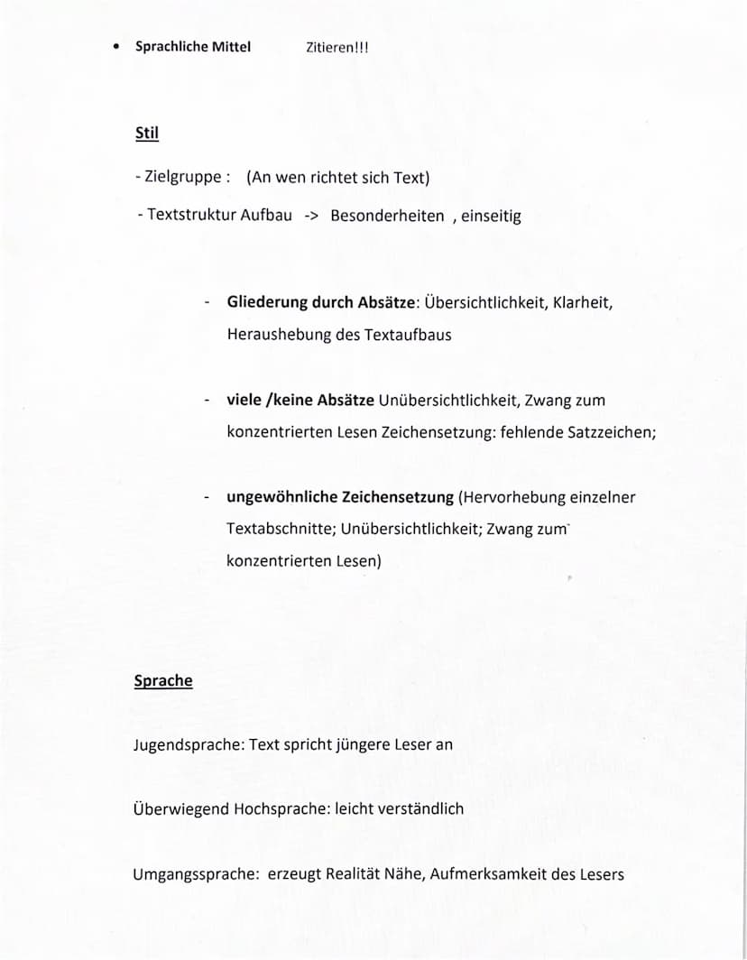 ● Thematische Hinführung
●
EINLEITUNG
Autor, Titel, Erscheinungsjahr/Ort
Textsorte
• Wiedergabe des Textes
auch der (Textsorte) ,,Titel" von