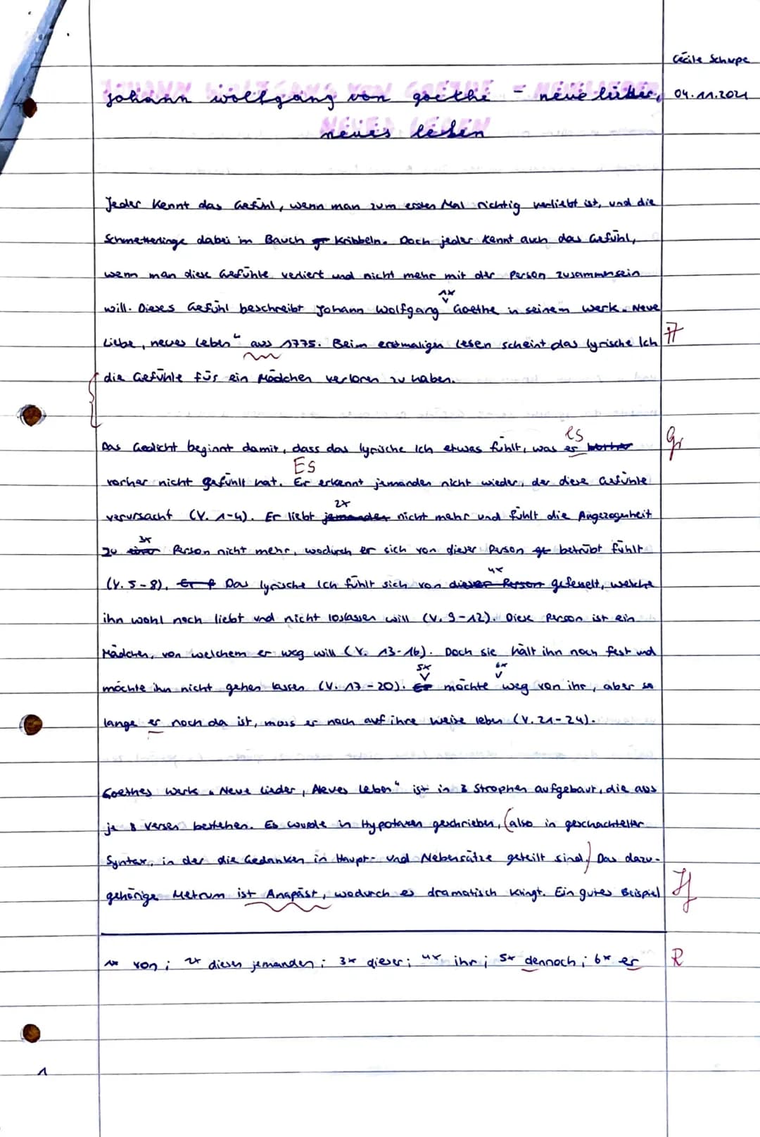 1. Klausur 11/1
Interpretation lyrischer Texte
Wählen Sie eines der beiden Themen und bearbeiten Sie es entsprechend der
Aufgabenstellung.
T