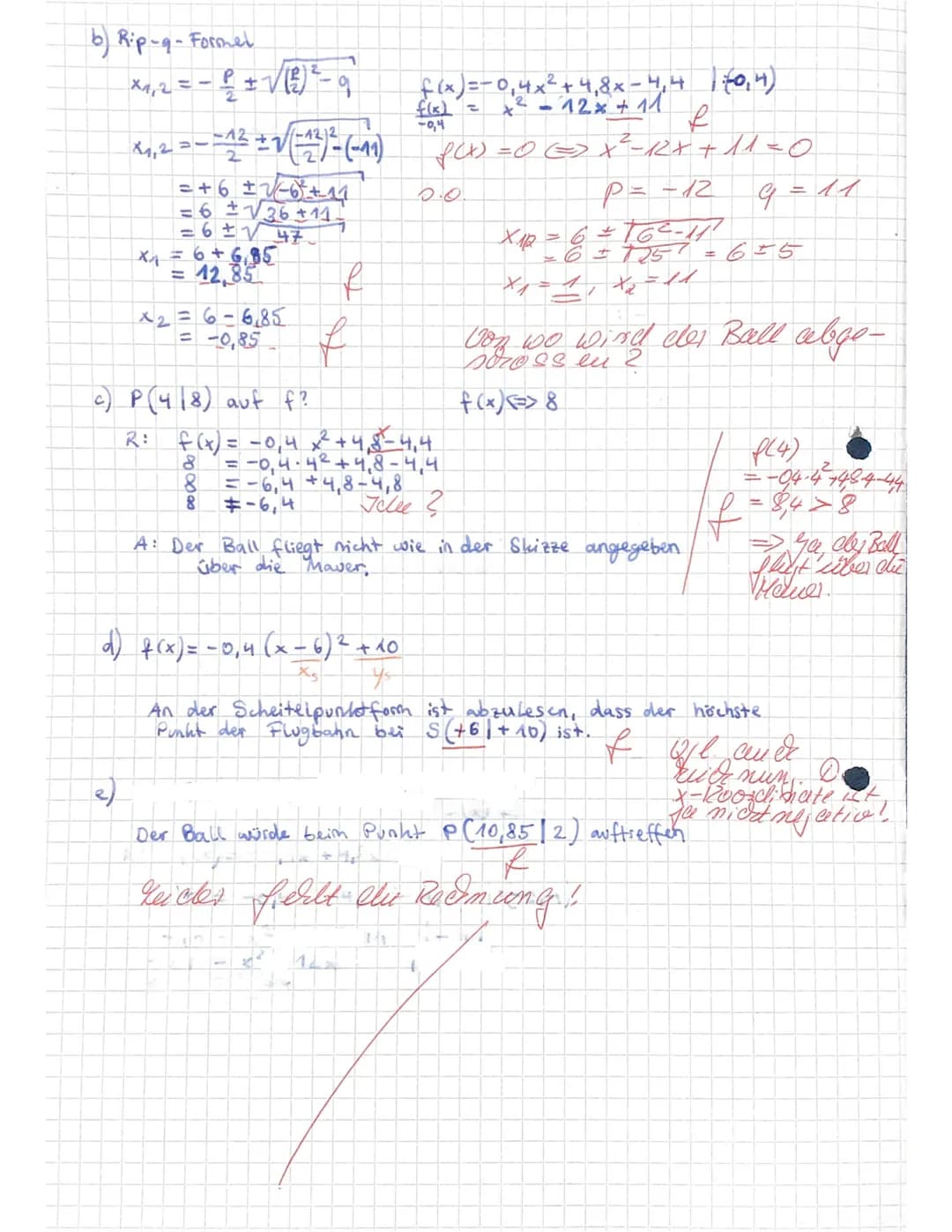Mathe GK EF/1. Hj.
1. Klausur
Teil 1 (hilfsmittelfreier Teil)
werden kann.
Aufgabe 1
Entscheiden Sie, ob es sich bei den angegebenen Graphen
