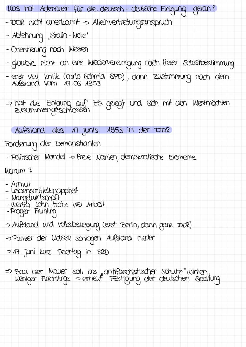 Deutschland nach dem Krieg
30.04.1945
→ Ende 2. Weltkrieg (Sellostmort Hitler)
08./09. Mai 1945
--> bedingungslose kapitulation des aberkomm
