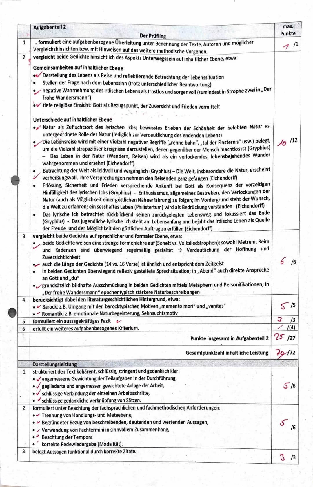 4. Klausur Q1 LK Deutsch
Thema: Lyrische Texte zu einem Themenbereich aus unterschiedlichen historischen Kontexten -
,,unterwegs sein" - Lyr