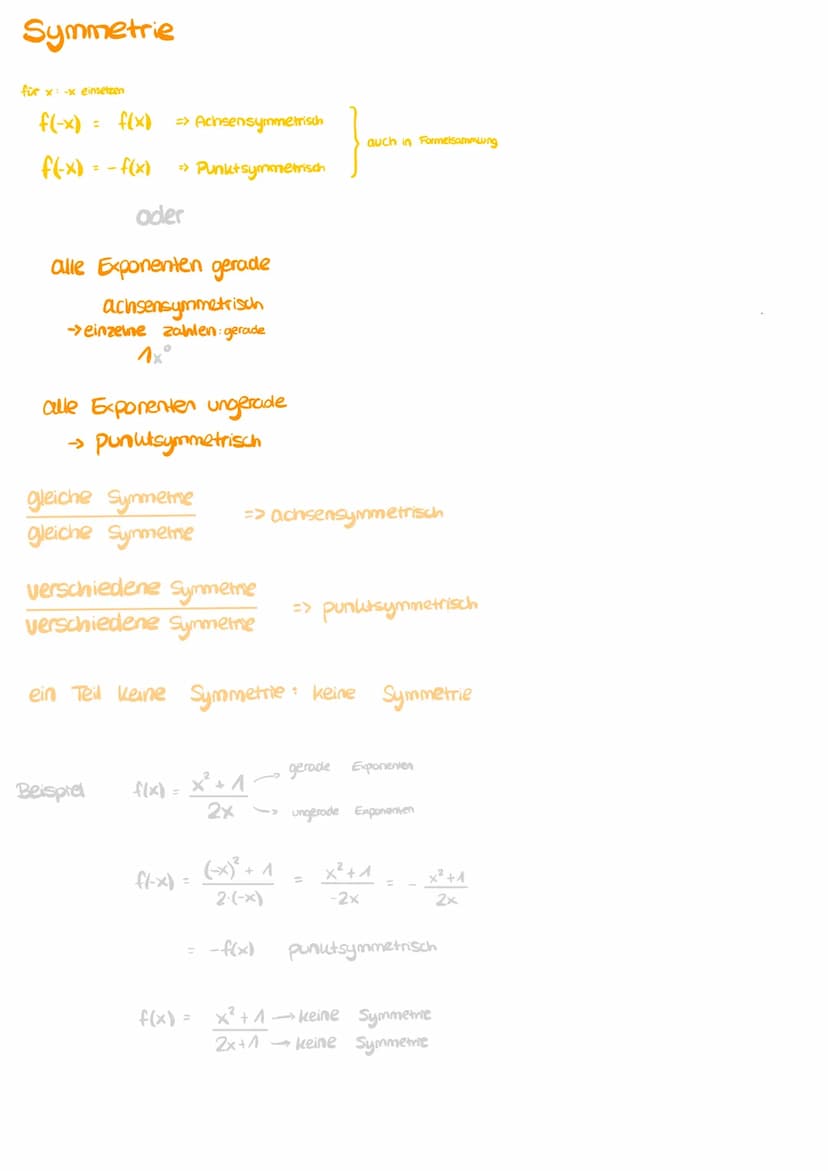 Gebrochenrationale Funktionen
Ist der Funktionsterm der Funktion f ein Quotient aus zwei Polynomen, so heißt f eine gebrochenrationale Funkt