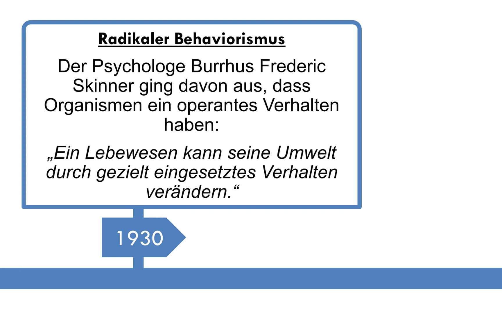 BEHAVIORISMUS GLIEDERUNG
●
Definition
Die Geschichte
Fazit
Quellen
Fragen pl
to
-shrunk
or a
175-
ing in order to pr
PRES- pre-side (pri zīd