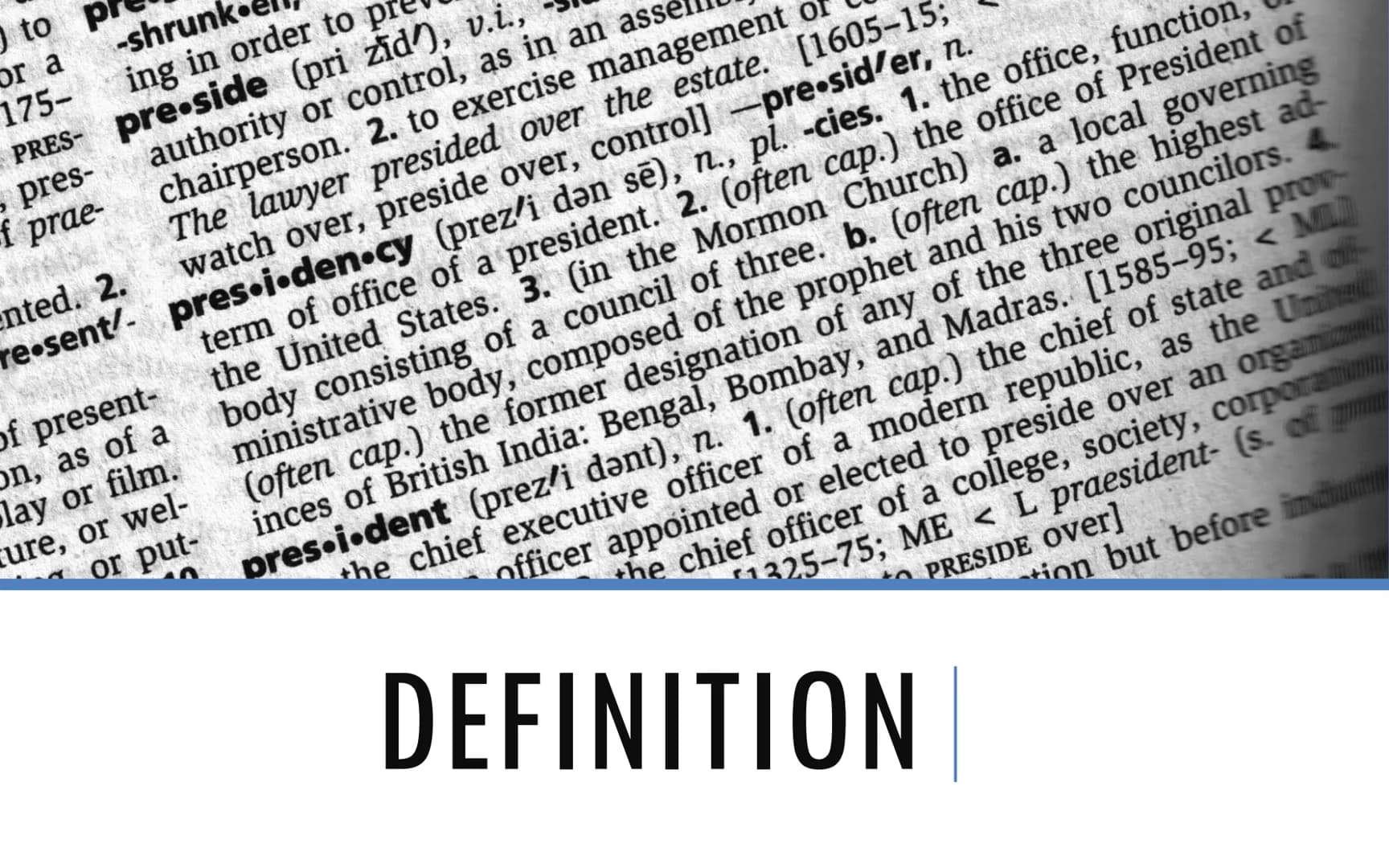 BEHAVIORISMUS GLIEDERUNG
●
Definition
Die Geschichte
Fazit
Quellen
Fragen pl
to
-shrunk
or a
175-
ing in order to pr
PRES- pre-side (pri zīd