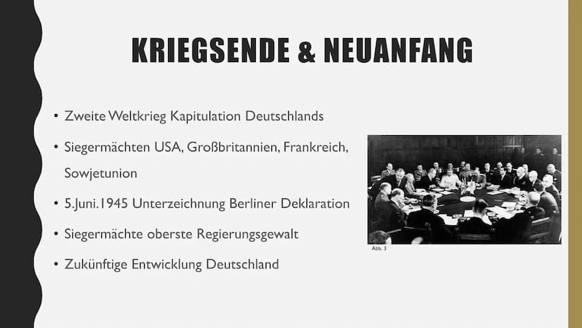 Stunde Null in Deutschland
Definition Stunde Null:
Der Begriff Stunde Null stammt aus der Planungssprache von
Organisationen, Klassisch des 