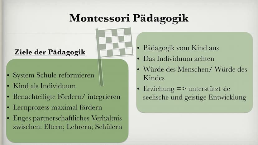 MARIA
MONTESSORI
von
Jenny und Lara ●
●
●
●
●
●
●
●
●
●
●
●
Motto
Biographie
Grundannahmen
Montessori Pädagogik
Voraussetzung des Kindes
Sen