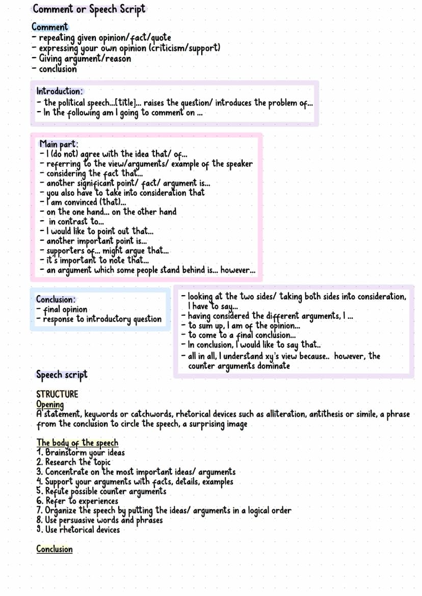 -
non-fictional text
refers to real events, facts.
often has a political, social or historical context
e.g. speeches, newspapers, magazines.
