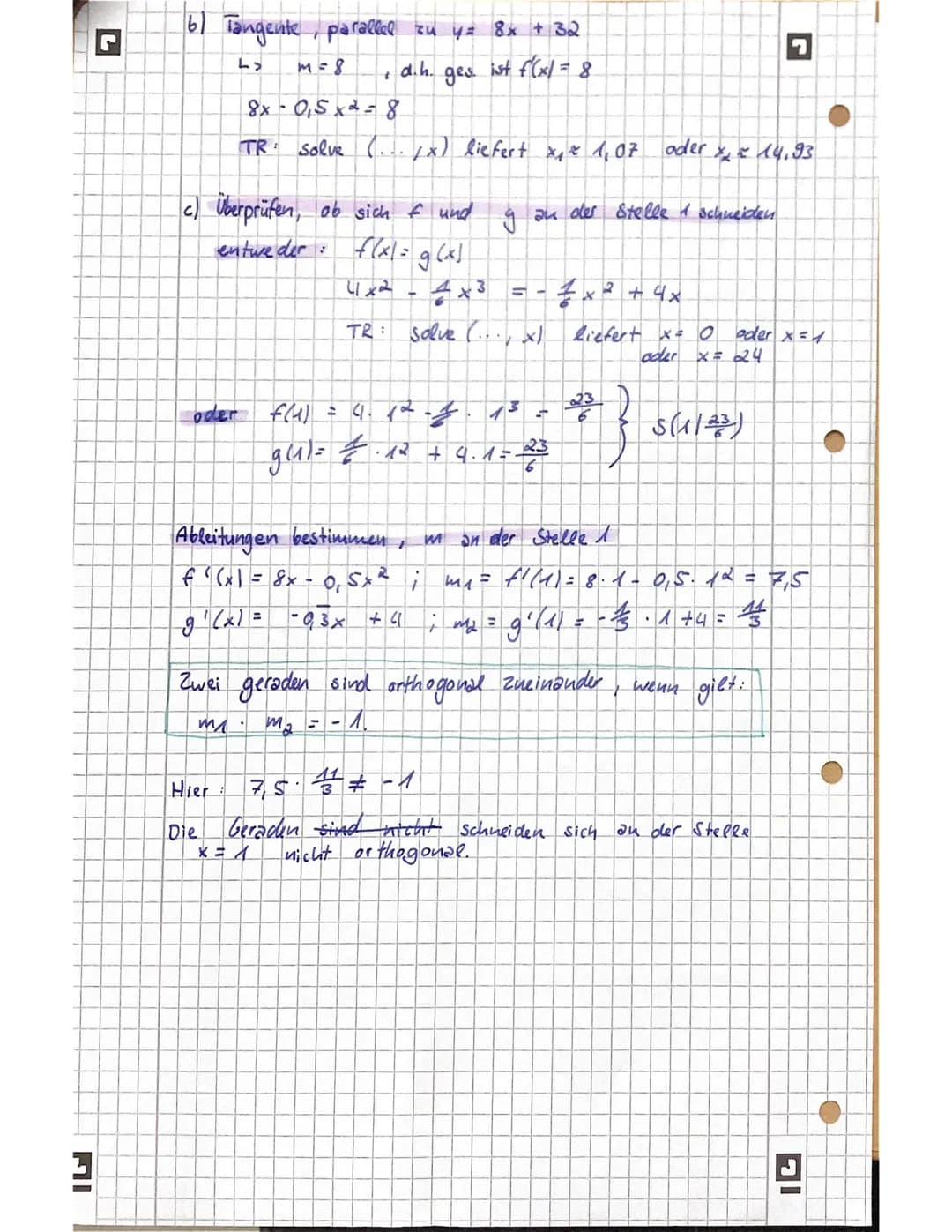 Lineare Funktionen:
flx)=mx+b
steigt, fällt, konstante Steigung
• Steigungsdreieck
.
●
Funktionen
Graph: Gerade
unendlich lang
●
Eine Gerade