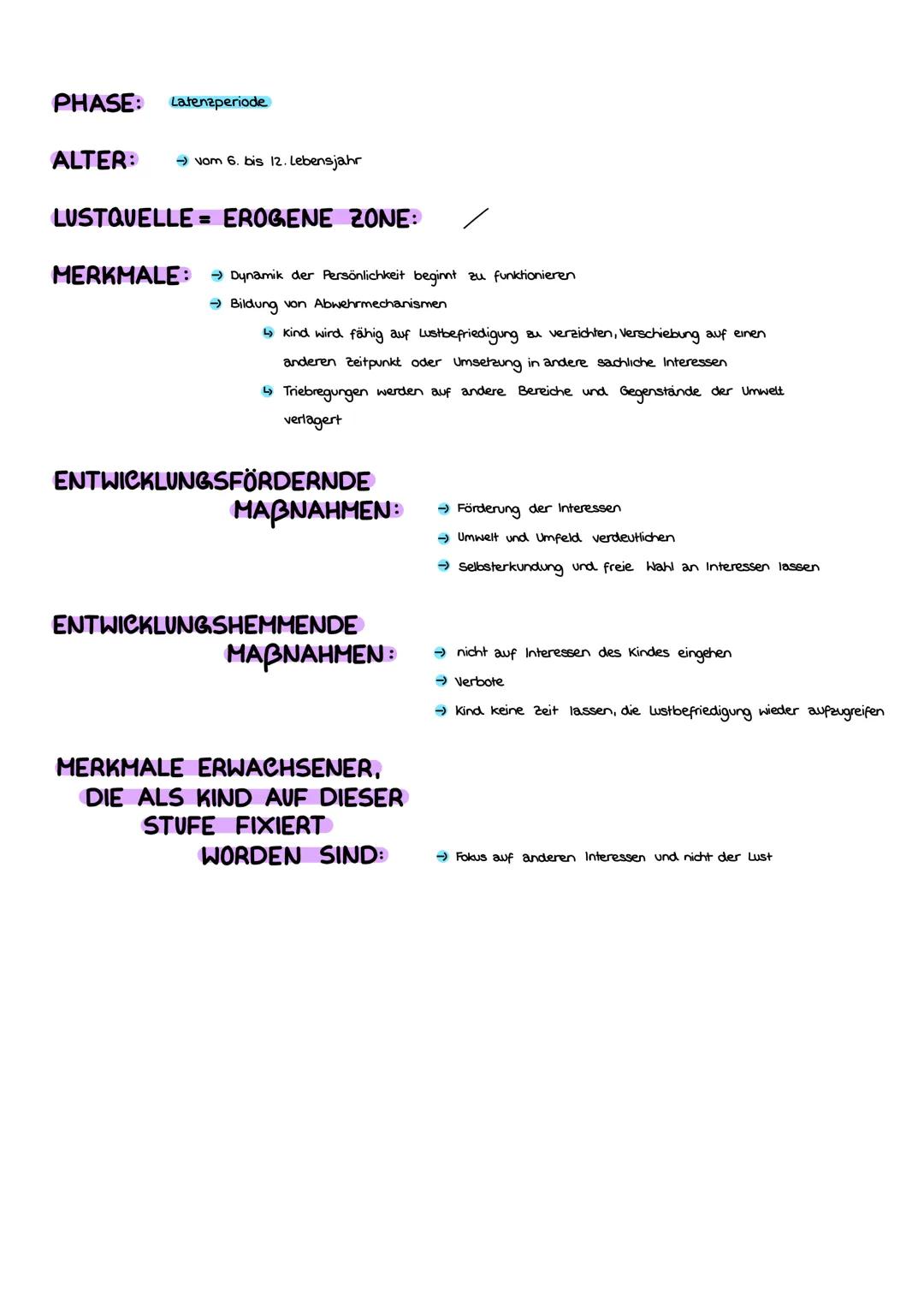 PSYCHOSEXUELLE PHASEN
PHASE: orale Phase
ALTER:
bis 1. Lebensjahr
LUSTQUELLE = EROGENE ZONE: → Mundzone + alles im unmittelbaren Zusammenhan