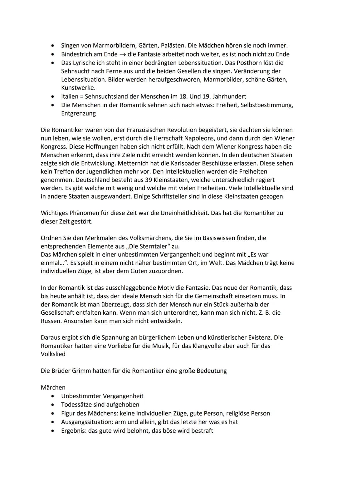 DER STURM UND DRANG (1770-1785)
Es ist eine typische Jugendbewegung innerhalb der Aufklärung, die Menschen gehen einzig
und allein vom Gefüh
