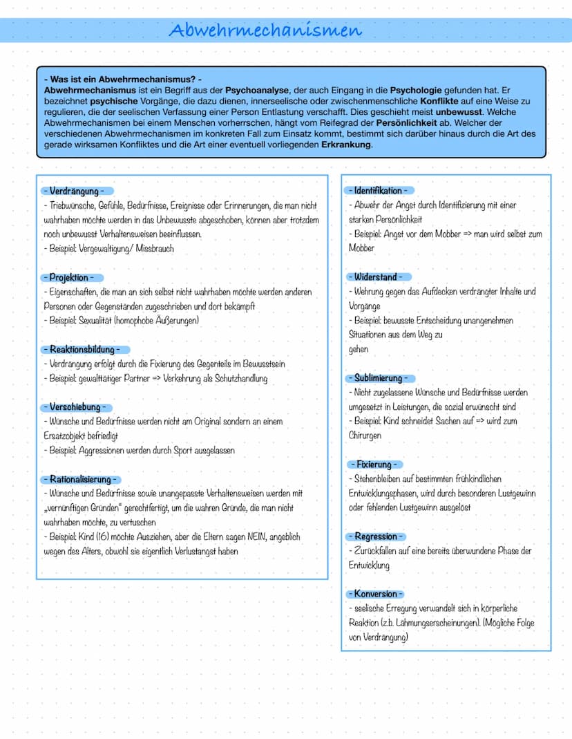 DIE PSYCHOANALYTISCHE THEORIE
Psychoanalyse:
Definition -> Theorie und Methode der Tiefenpsychologie zur Erklärung des seelischen Geschehens