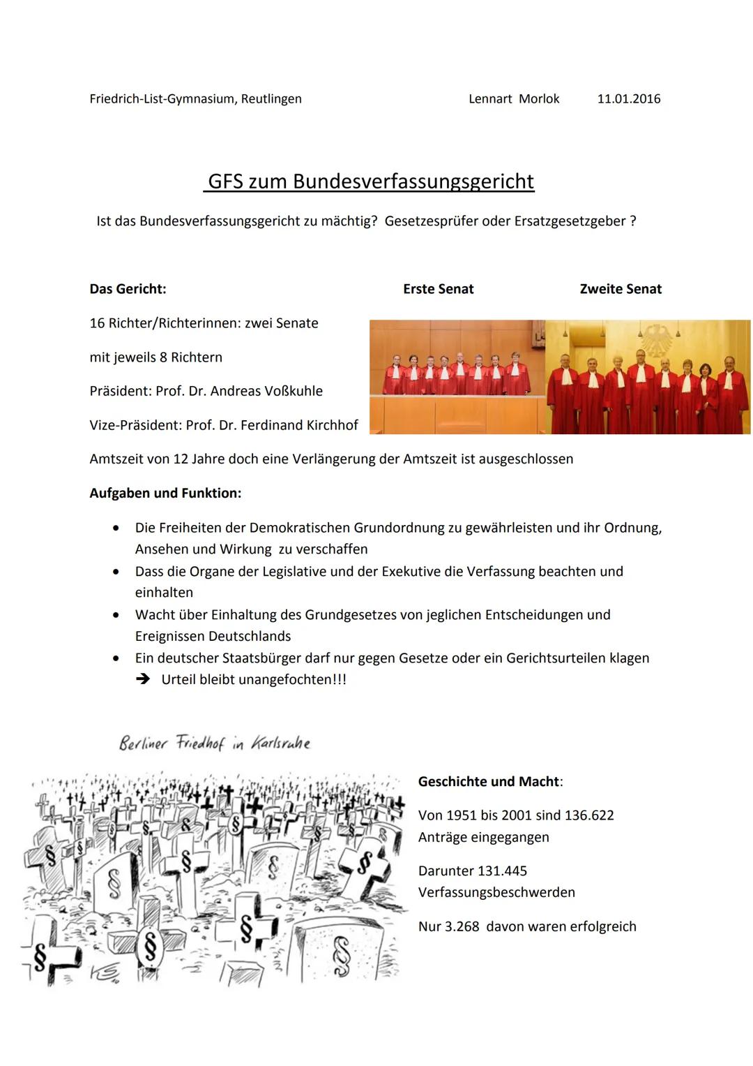 Bundesverfassungsgericht: Macht, Aufgaben und Kritik erklärt!