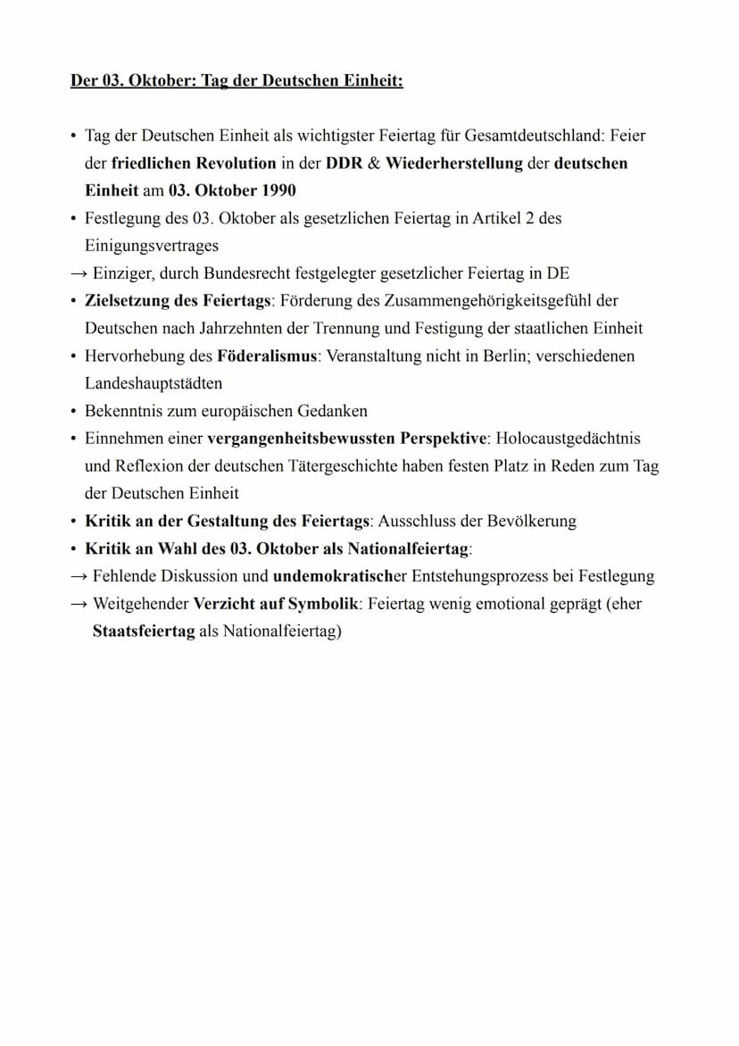 Geschichte LK - Abitur 2022
Lernzettel
13.2.: Nationale Gedenk- und Feiertage
Kernmodul: Geschichtsbewusstsein und Geschichtskultur
Begriffl