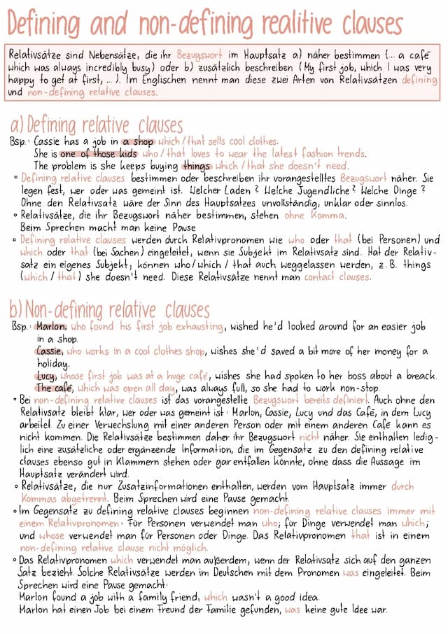 Know Defining and non-defining relative clauses thumbnail