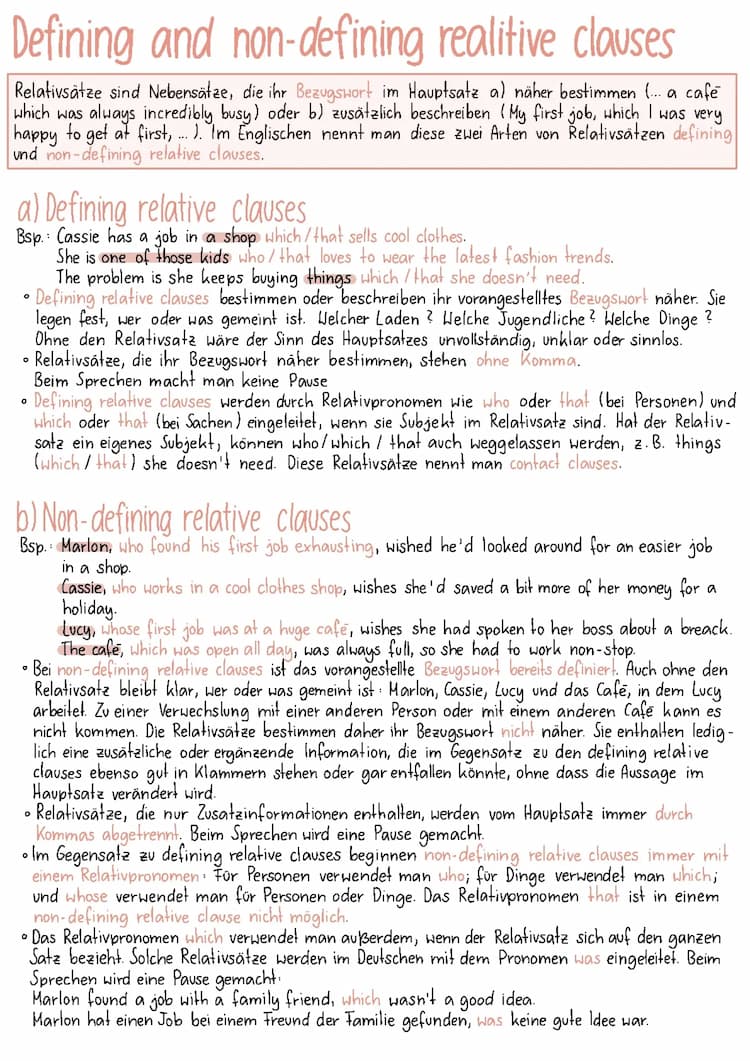 Know Defining and non-defining relative clauses thumbnail