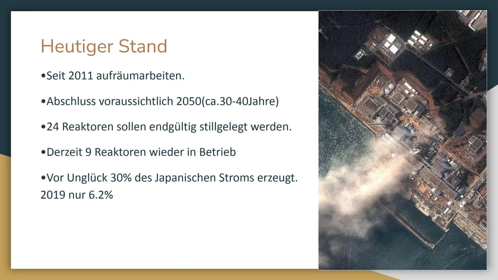 7
Reaktorunfall
Fukushima Inhaltsverzeichnis
Thema
Was ist passiert?
Blöcke
Sicherheitseinrichtung
Daten des Fukushima
Funktionsweise Kernre