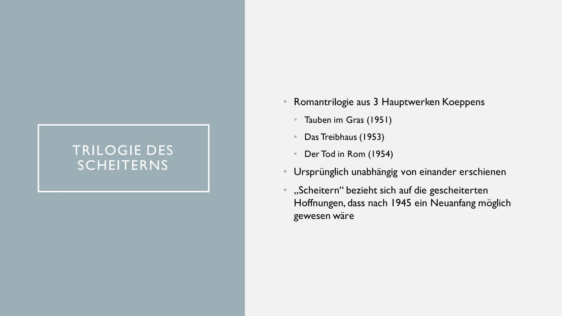 Erwartungshorizont
Thomas Buck, Larissa Wiegel Q12
Inhaltlich:
Frost-Forestier
● Wecker klingelt
● Vögel zwitschern
- Das Treibhaus
Er steht