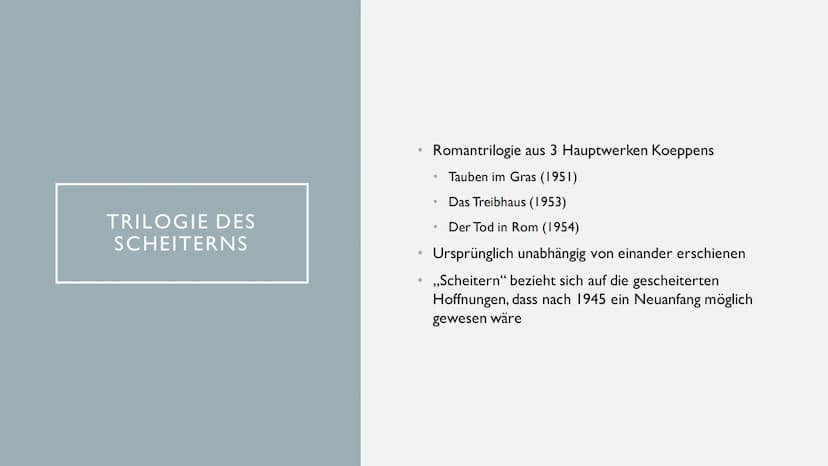 Erwartungshorizont
Thomas Buck, Larissa Wiegel Q12
Inhaltlich:
Frost-Forestier
● Wecker klingelt
● Vögel zwitschern
- Das Treibhaus
Er steht