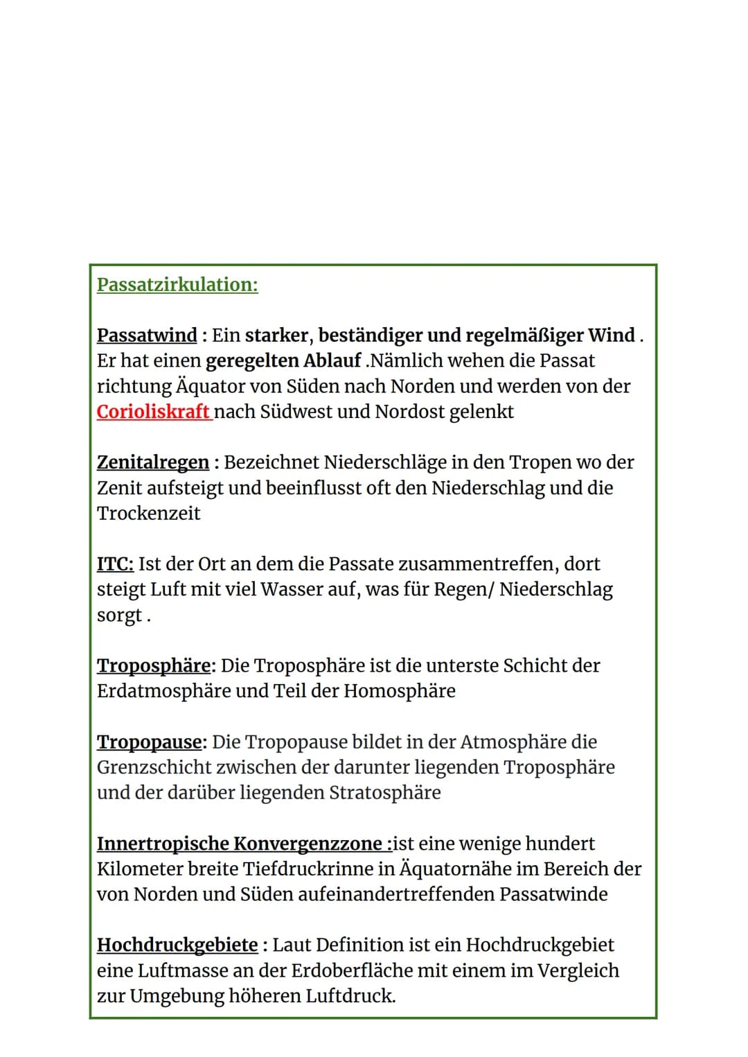 Erdkunde Glossar
Kontinentalverschiebung:
Kontinentalverschiebung: Kontinente und Ozeane schwimmen
auf einem zählbaren plastischen Erdmantel