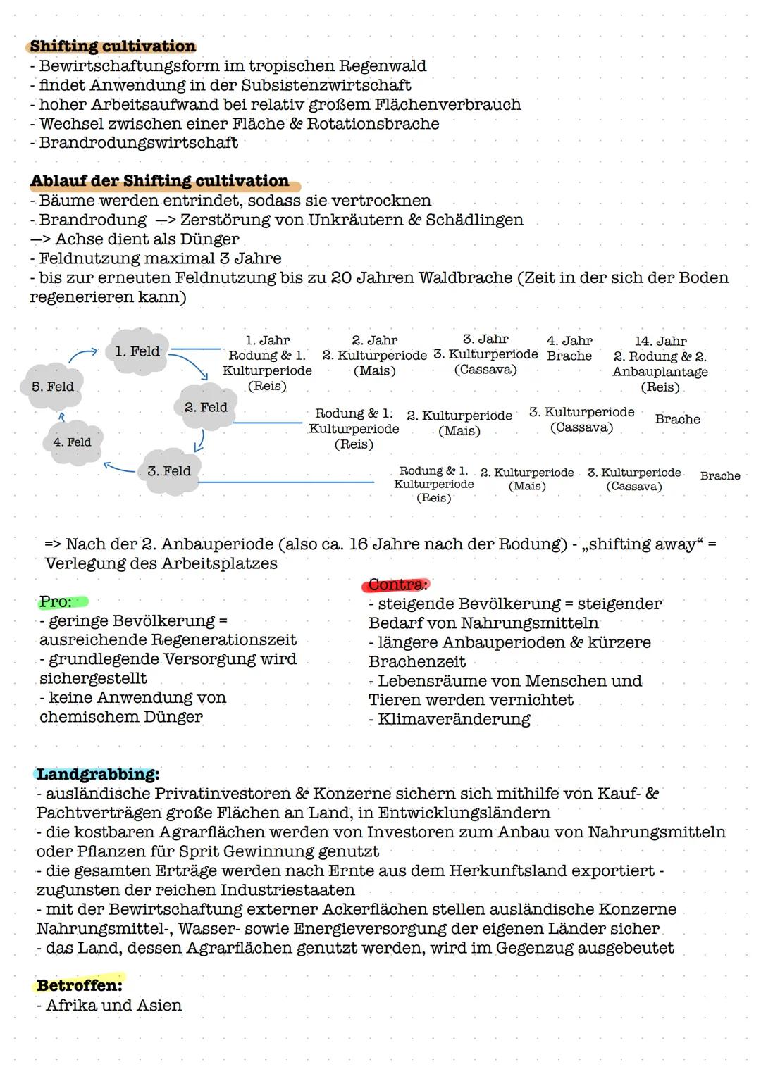 Inhaltsangabe
- Operatoren
- Landwirtschaftliche Strukturen in verschiedenen Klima- und
Vegetationszonen; Landwirtschaftliche Produktion in 