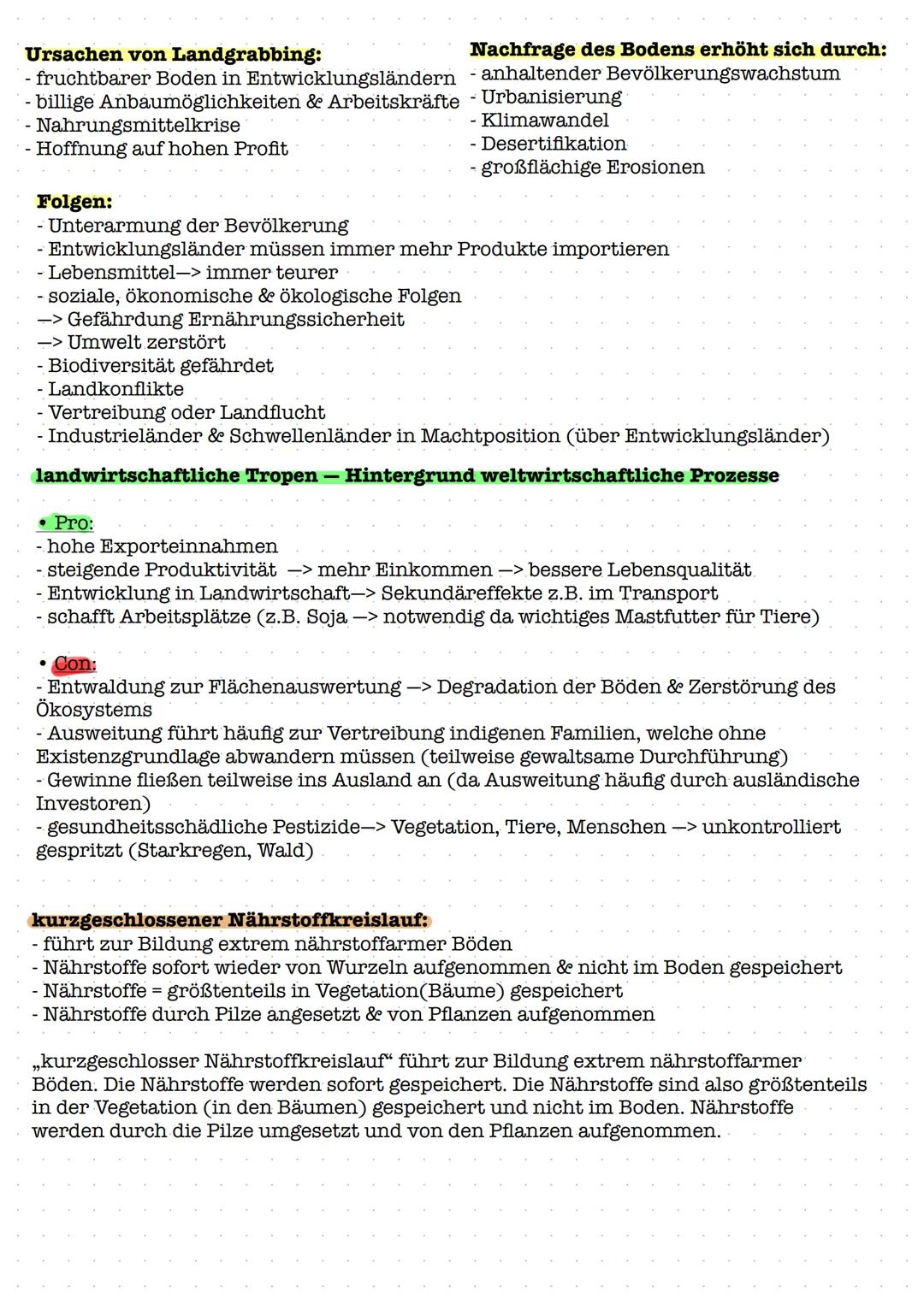 Inhaltsangabe
- Operatoren
- Landwirtschaftliche Strukturen in verschiedenen Klima- und
Vegetationszonen; Landwirtschaftliche Produktion in 