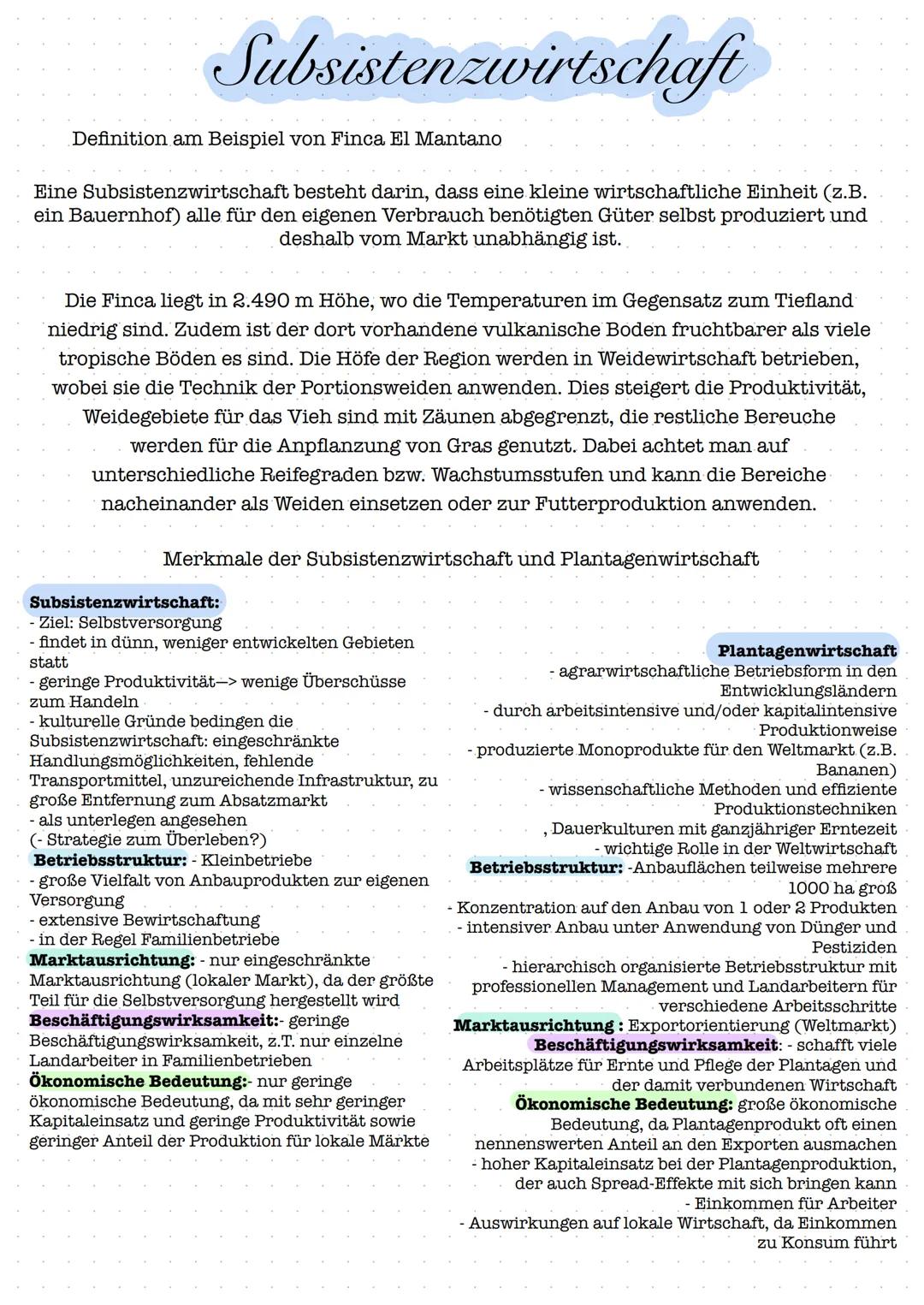 Inhaltsangabe
- Operatoren
- Landwirtschaftliche Strukturen in verschiedenen Klima- und
Vegetationszonen; Landwirtschaftliche Produktion in 