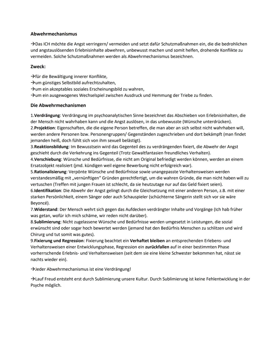 Sigmund Freud
Psychoanalyse:
→Zerlegung der Seele, Untersuchung bzw. Enträtselung der Seele
→psychologische Theorie, psychotherapeutische Be