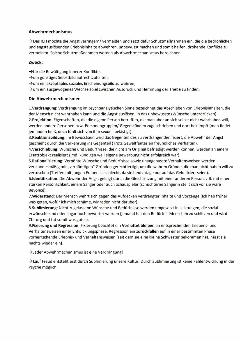 Sigmund Freud
Psychoanalyse:
→Zerlegung der Seele, Untersuchung bzw. Enträtselung der Seele
→psychologische Theorie, psychotherapeutische Be