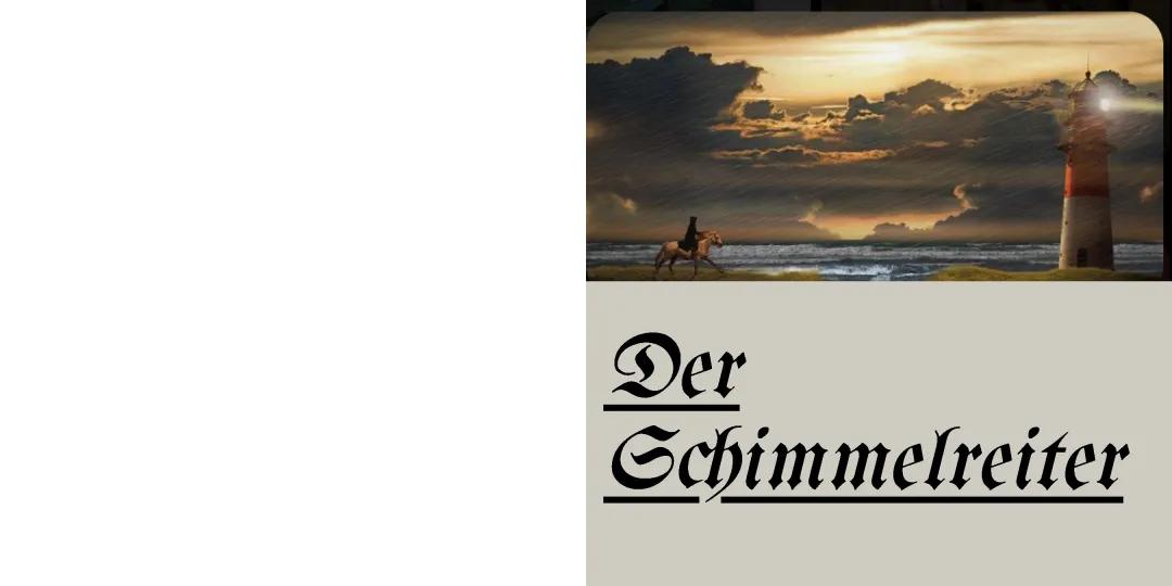 Der Schimmelreiter Gedicht, Zusammenfassung und Interpretation PDF