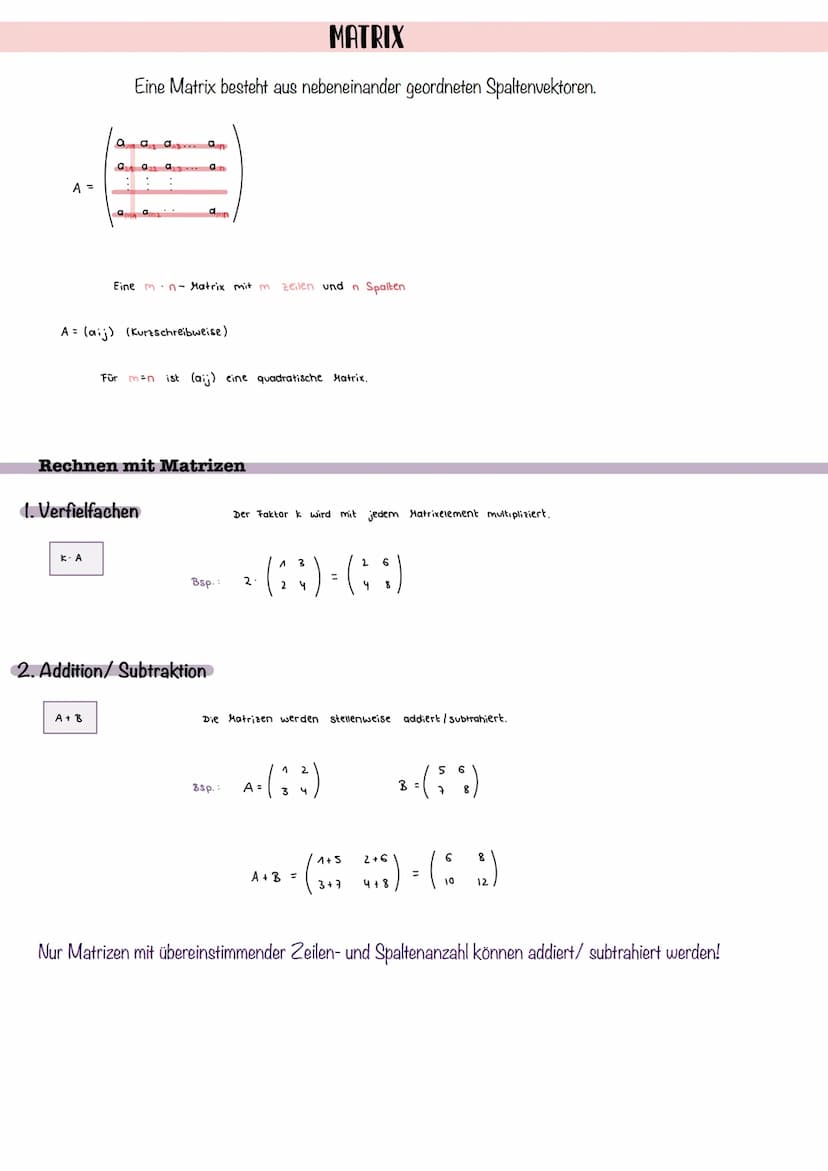 Beispiel:
I 3x + Y +
I 6x - Чу
TIL 3 x +
Y
3 1
6
3 1
Y
3
Umwandlung in
2
-4 4
6
3 1 2
0-6 0
+
1 6
+
22
ча
62
y=2₁
2
Matrix:
-8
0
3x + 2
3x
+