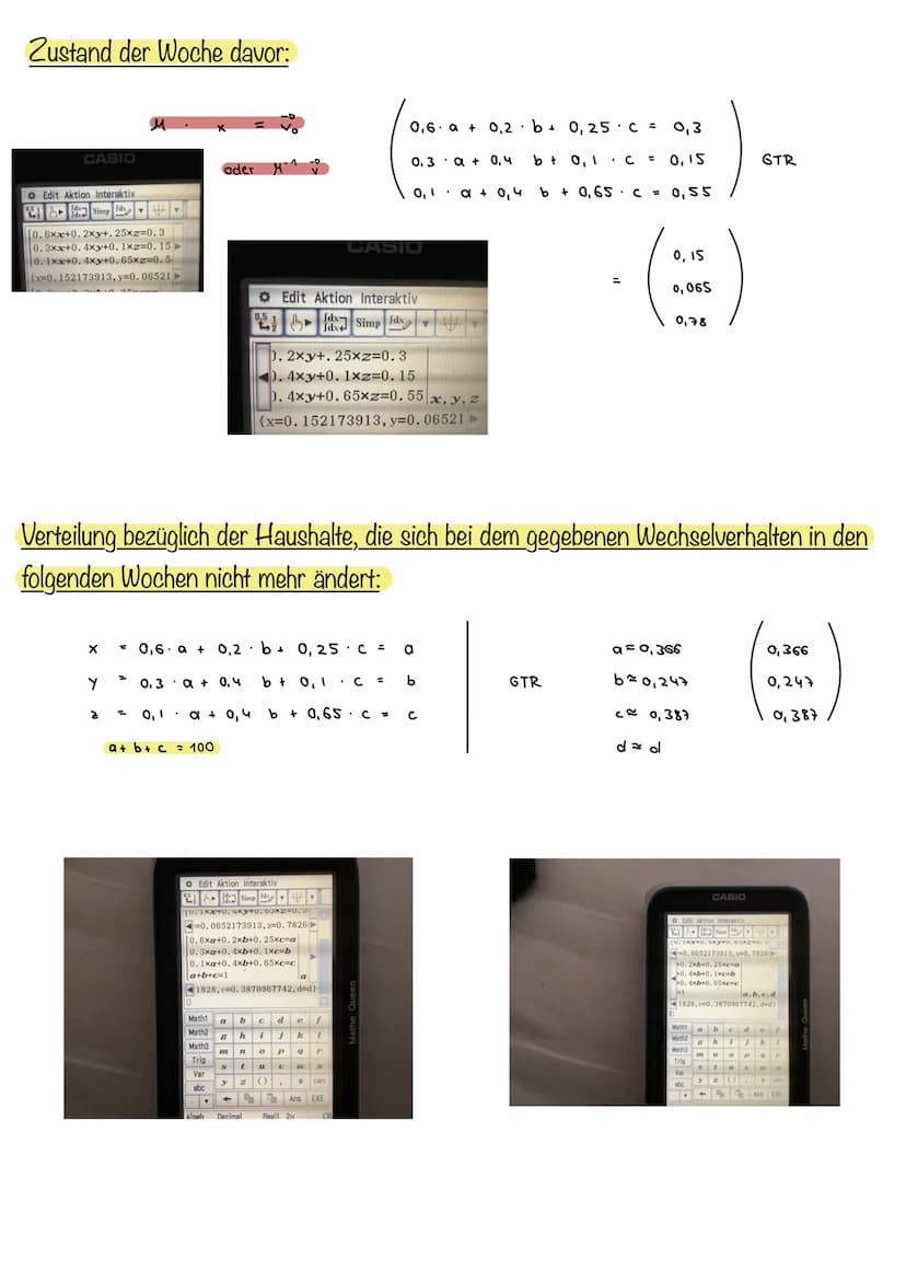 Beispiel:
I 3x + Y +
I 6x - Чу
TIL 3 x +
Y
3 1
6
3 1
Y
3
Umwandlung in
2
-4 4
6
3 1 2
0-6 0
+
1 6
+
22
ча
62
y=2₁
2
Matrix:
-8
0
3x + 2
3x
+