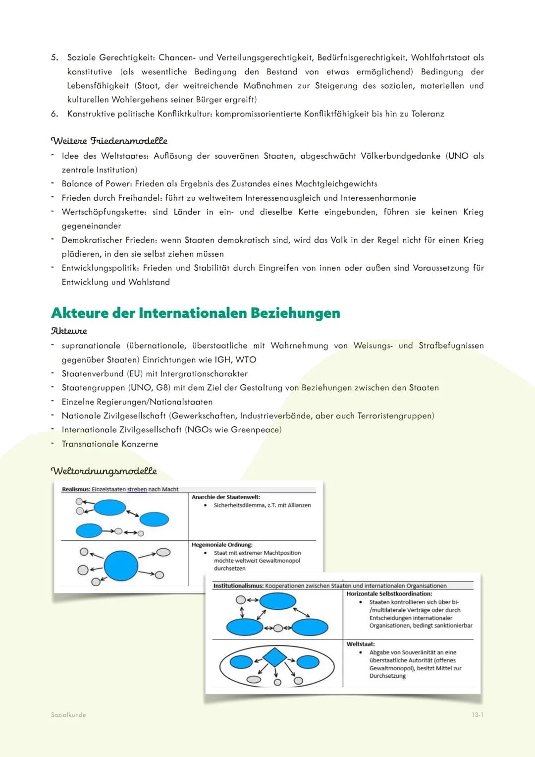 Krieg und Frieden
Begriffserklärung
Konflikt
- unvermeidbare und für den sozialen Wandel notwendige Begleiterscheinungen
- Ausdruck von Span