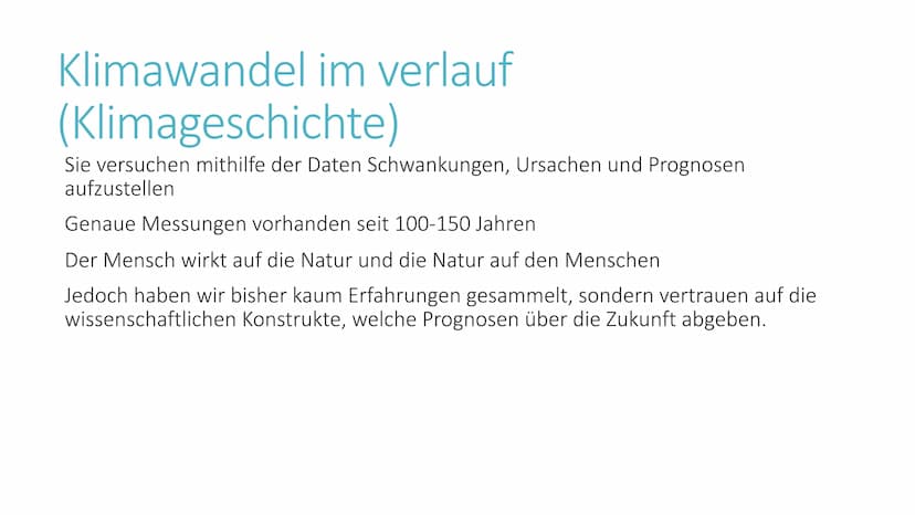Bedrohung und Schutz der Erdatmosphäre
Anthropogen bedingte Klimaveränderung
Gliederung:
1. Aktuelles Beispiel Hambacher Forst
2. Klimawande