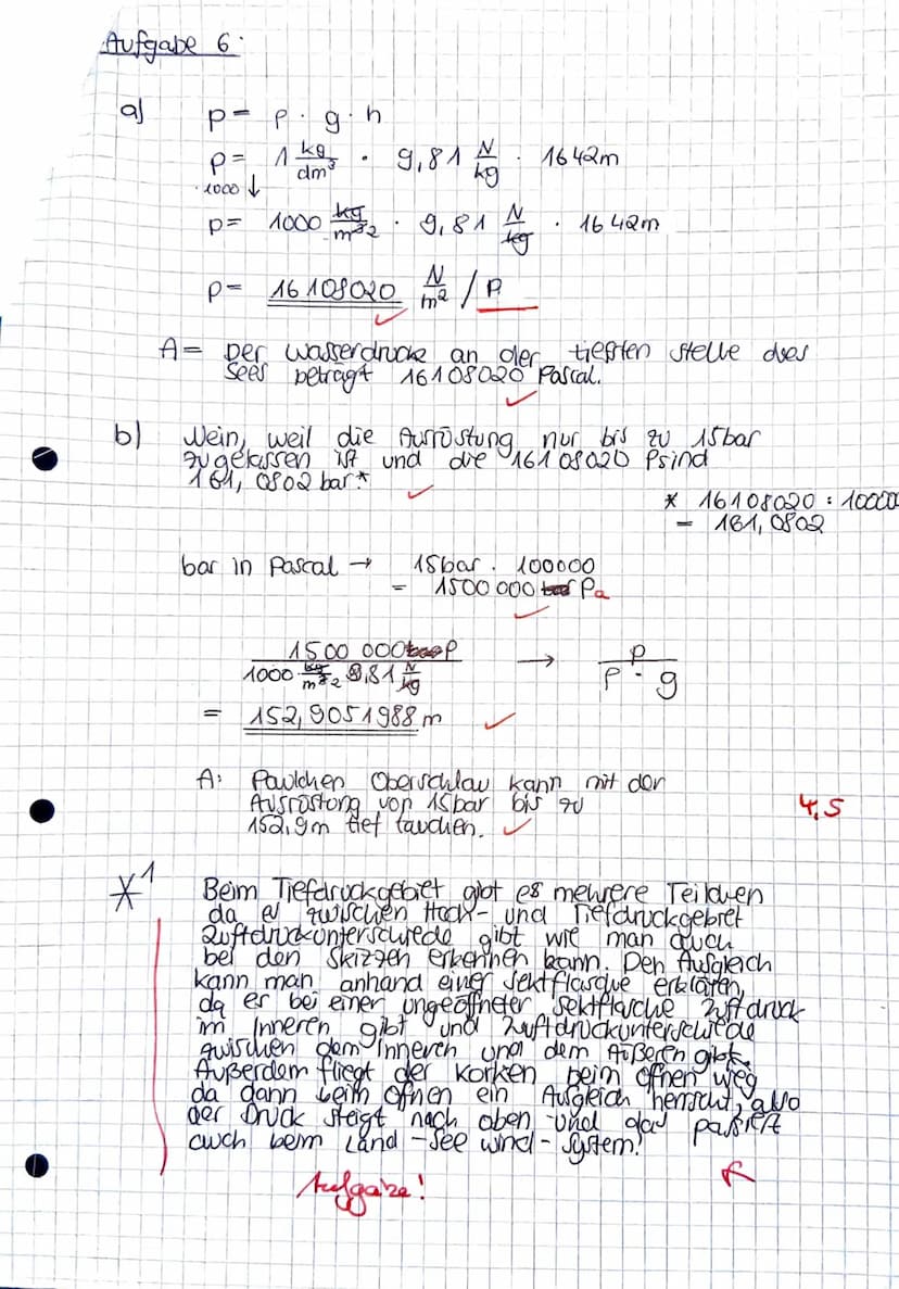 Klassenarbeit Nr. 3
Aufgabe 1
a) Bei einer Temperatur von 15°C beträgt die absolute Luftfeuchtigkeit 8g
Wasserdampf/m³ Luft.
Bestimme die ma
