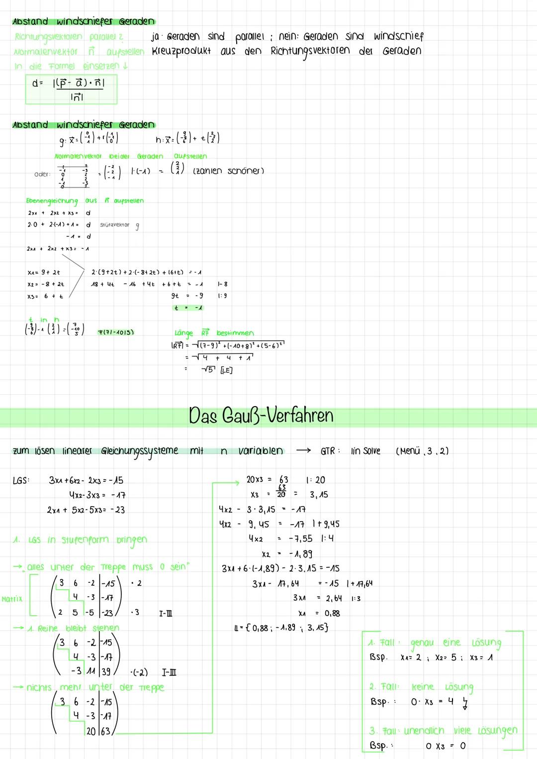 # Ebenenformen

Parameterform. $P+r\cdot\overrightarrow{u}+s\cdot\overrightarrow{v}$

$
\overrightarrow{u}\cdot\overrightarrow{v}$ (Kreuzpro