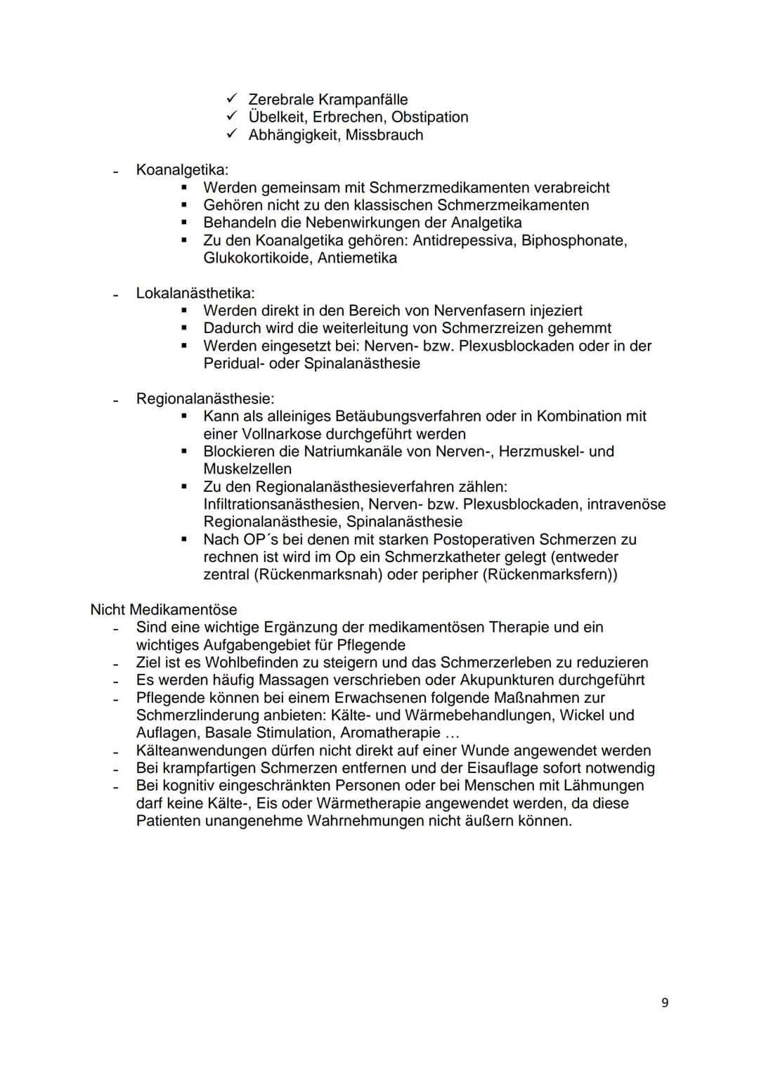 Schmerz Inhaltsverzeichnis
Schmerz..
Aufgaben
1. Erstellen sie für Ihre Unterlagen eine Übersicht über den akuten und chronischen Schmerz.
(