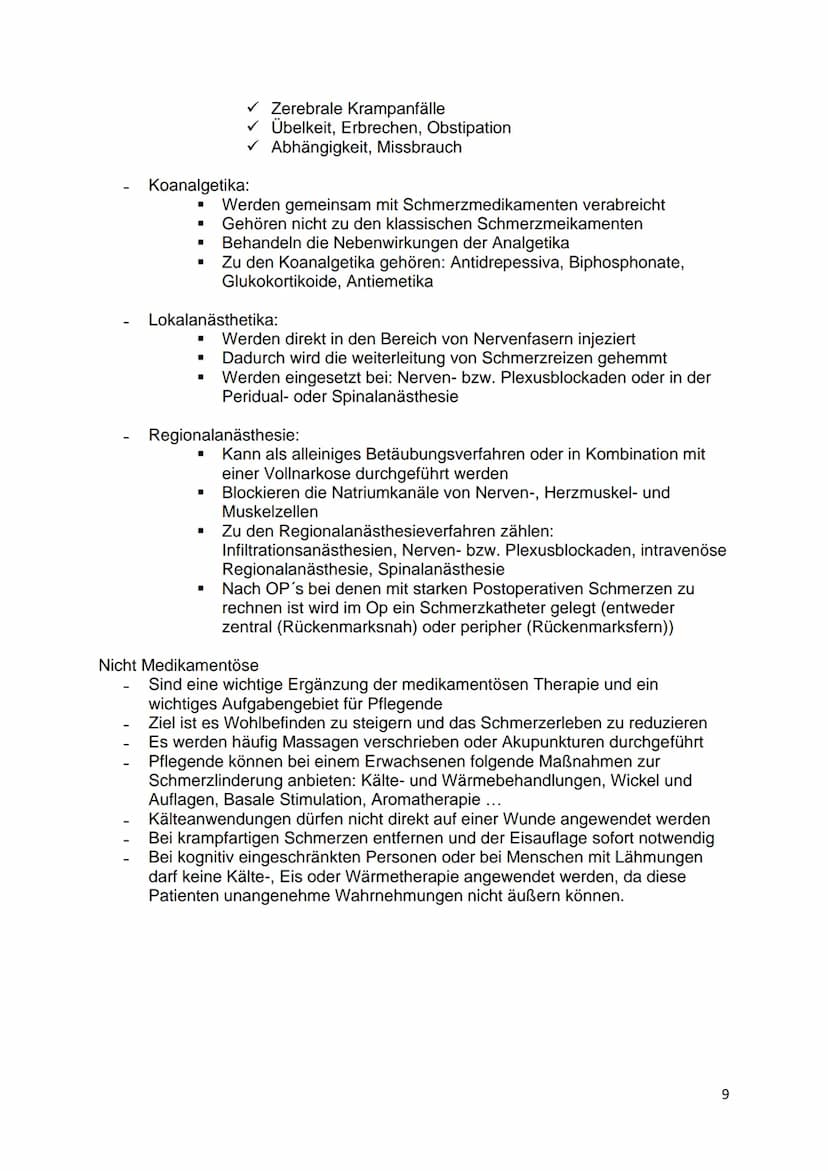 Schmerz Inhaltsverzeichnis
Schmerz..
Aufgaben
1. Erstellen sie für Ihre Unterlagen eine Übersicht über den akuten und chronischen Schmerz.
(