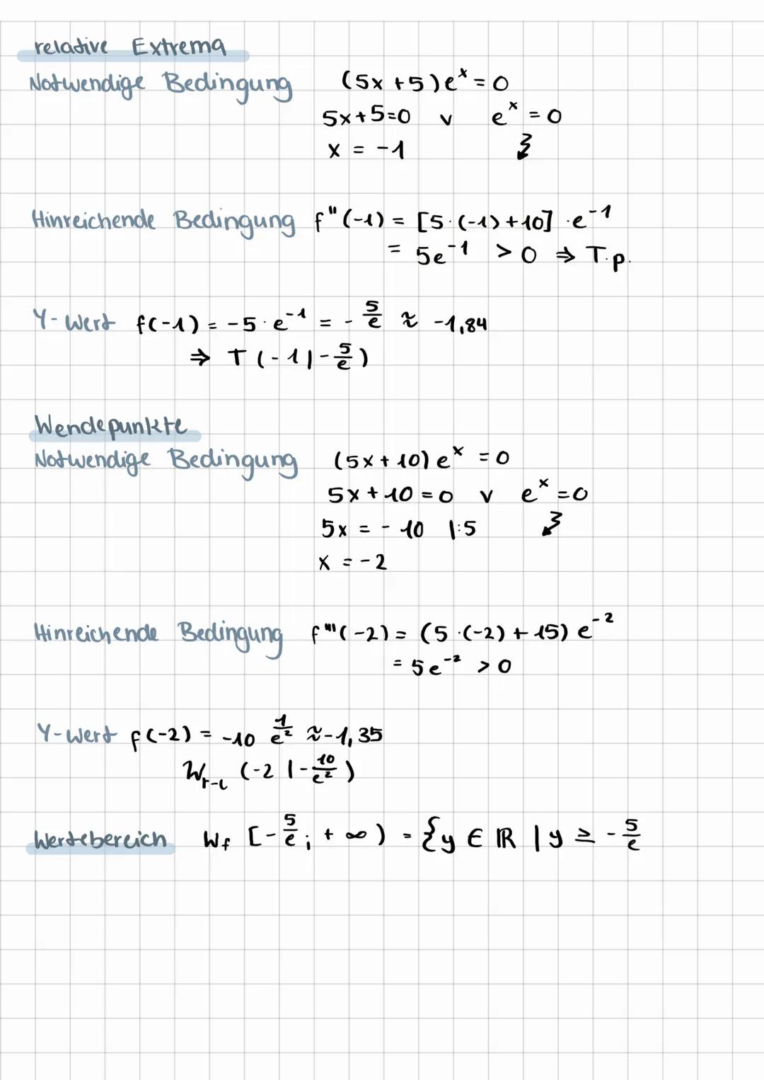 # e-FUNKTION

f(x)=ex

e
f'(x)= ln(x)

1
04

e≈ 2,71... (Є Ⅱ bzw. R\Q)

also irrational und sogar
transzendent

lim ex = ∞
x→∞

lim ex = 0

