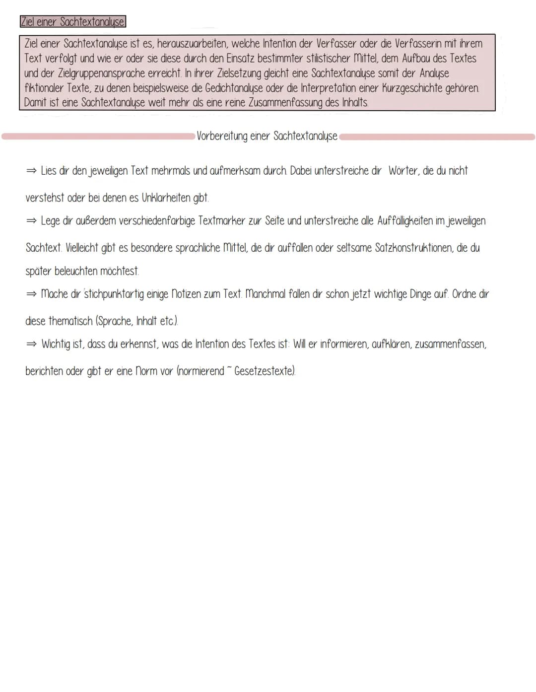 Klaus
Nr. 4
Die Hauptaufgabe eines Sachtextes ist es, Informationen über ein bestimmtes Thema zu vermitteln. Der Sachtext
vermittelt Fakten 