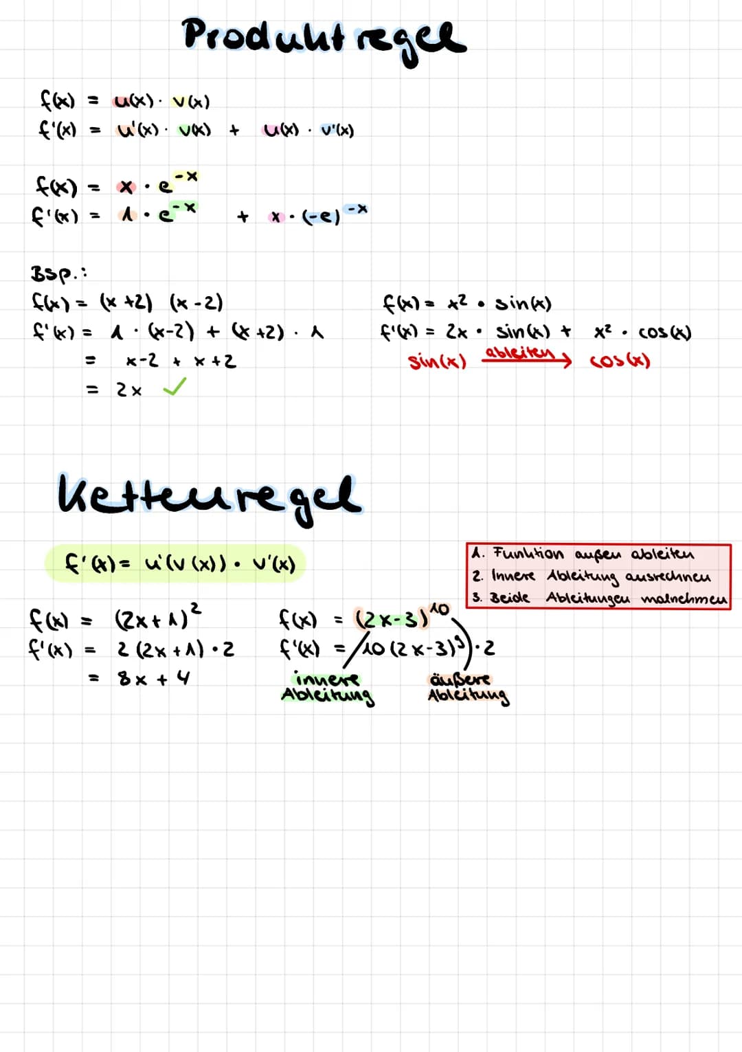 Exponeutial funution
f(x) = zahl *
Bsp.:
f(x) = 2x
f(x) = ex
culersche
(irrational)
Basis unter
A
Exponent
Basis über
A
Basis
E-Funution
=> 