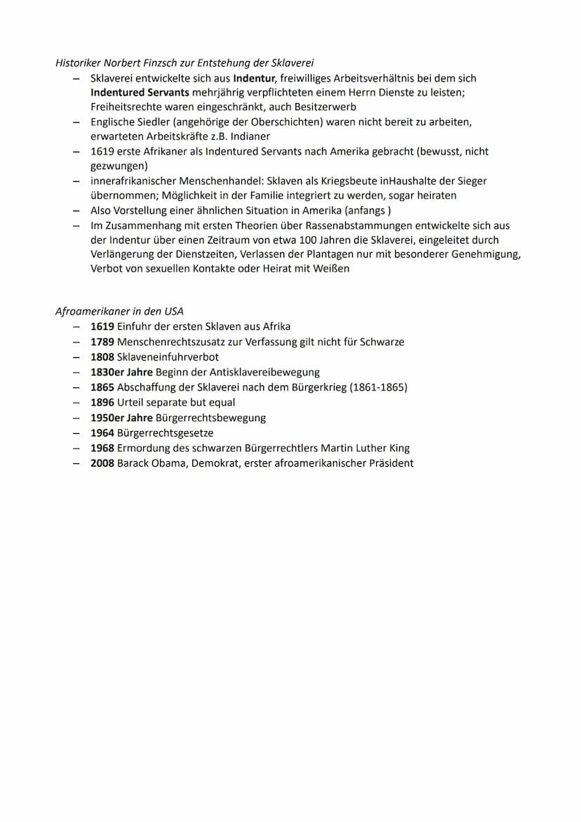 1) Die Amerikanische Revolution
Geschichte Klausur 1
1.1 Leben in den Kolonien - Ursachen und Anfänge der Revolution
Gesellschaft in den Kol