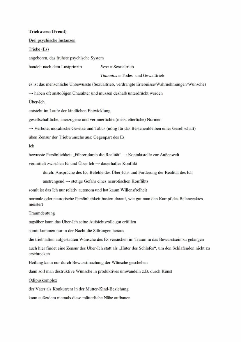 Q1.1 Anthropologische Grundpositionen
Menschenbilder
Vernunft- und Triebwesen: Freud und Kant
Vernunftwesen (Kant)
Der Mensch als Bewohner z
