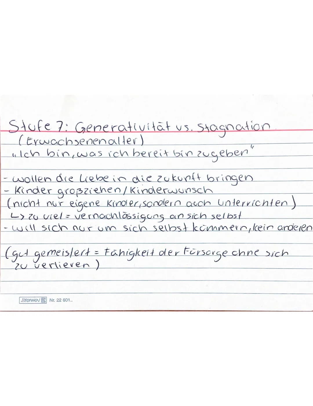 Erikson Freud
Die Theorie von Erikson schließt sich
der von Freud an, doch es wird
hinzugefügt, dass jeder Mensch nach
einem Grundbaupian au