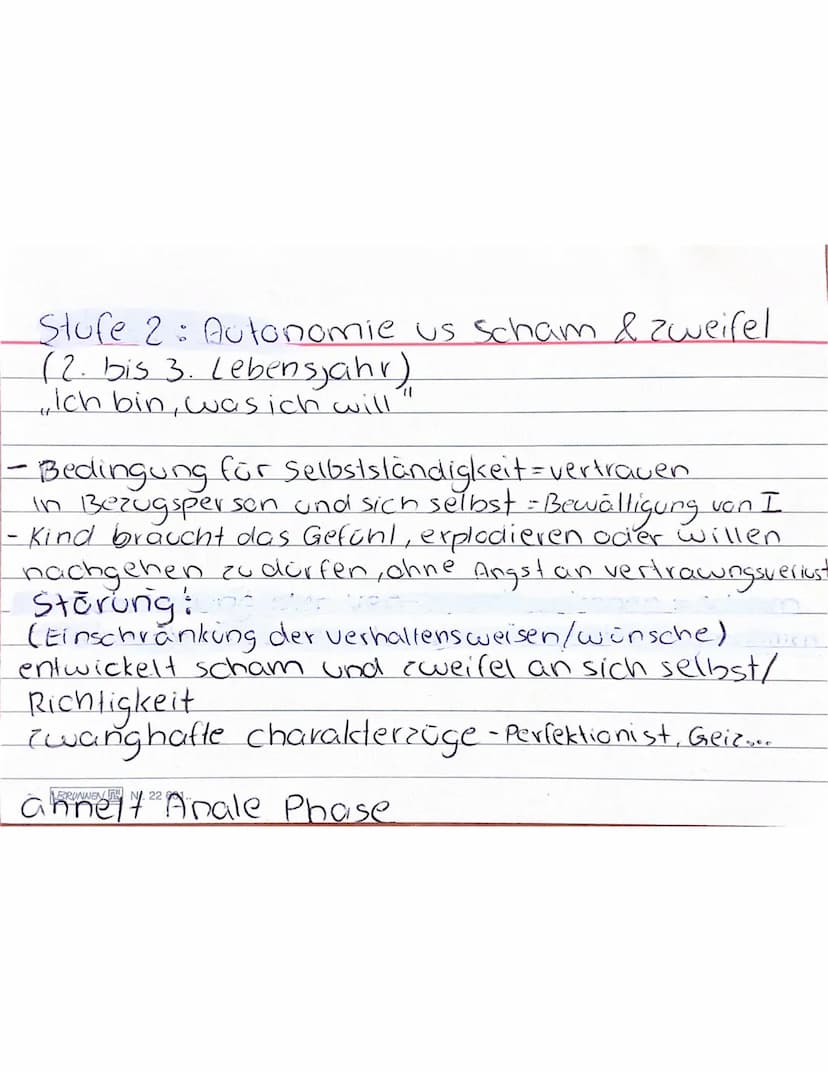 Erikson Freud
Die Theorie von Erikson schließt sich
der von Freud an, doch es wird
hinzugefügt, dass jeder Mensch nach
einem Grundbaupian au